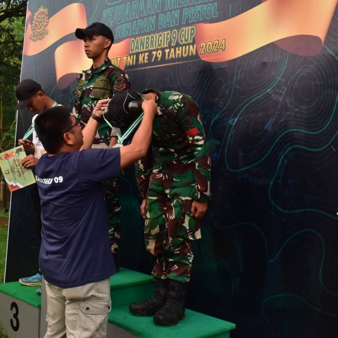 Prajurit Yonif 514/SY Raih Juara II dalam Lomba Menembak Brigif 9/DY