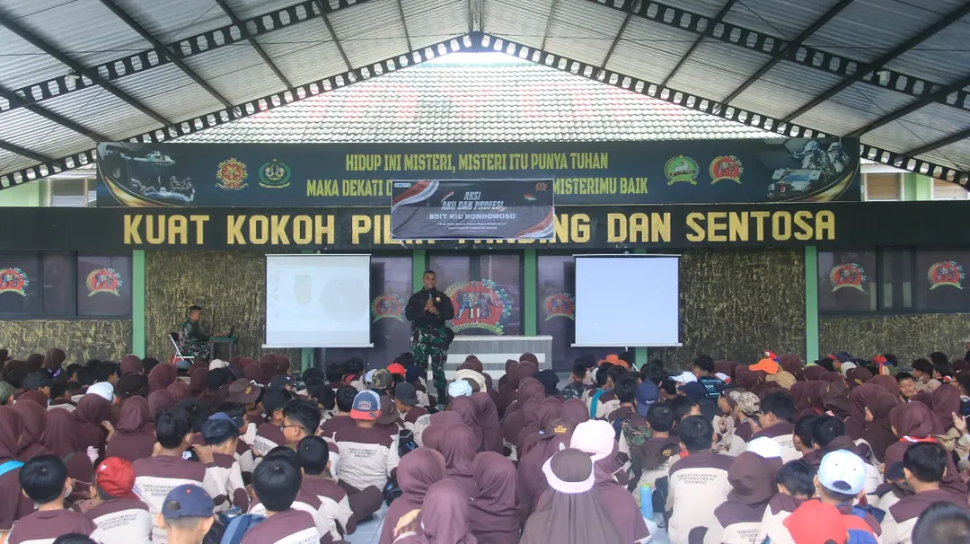 Melalui AKSI(Aku dan Profesi), Yonif 514/SY Perkenalkan Nilai Keprajuritan kepada Generasi Muda