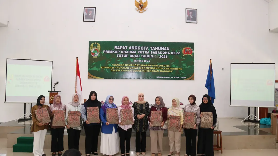 Wujudkan Koperasi Tangguh dan Mandiri, Yonif 514-SY Gelar RAT Ke-51 Primkop Dharma Putra Sabadd (4)